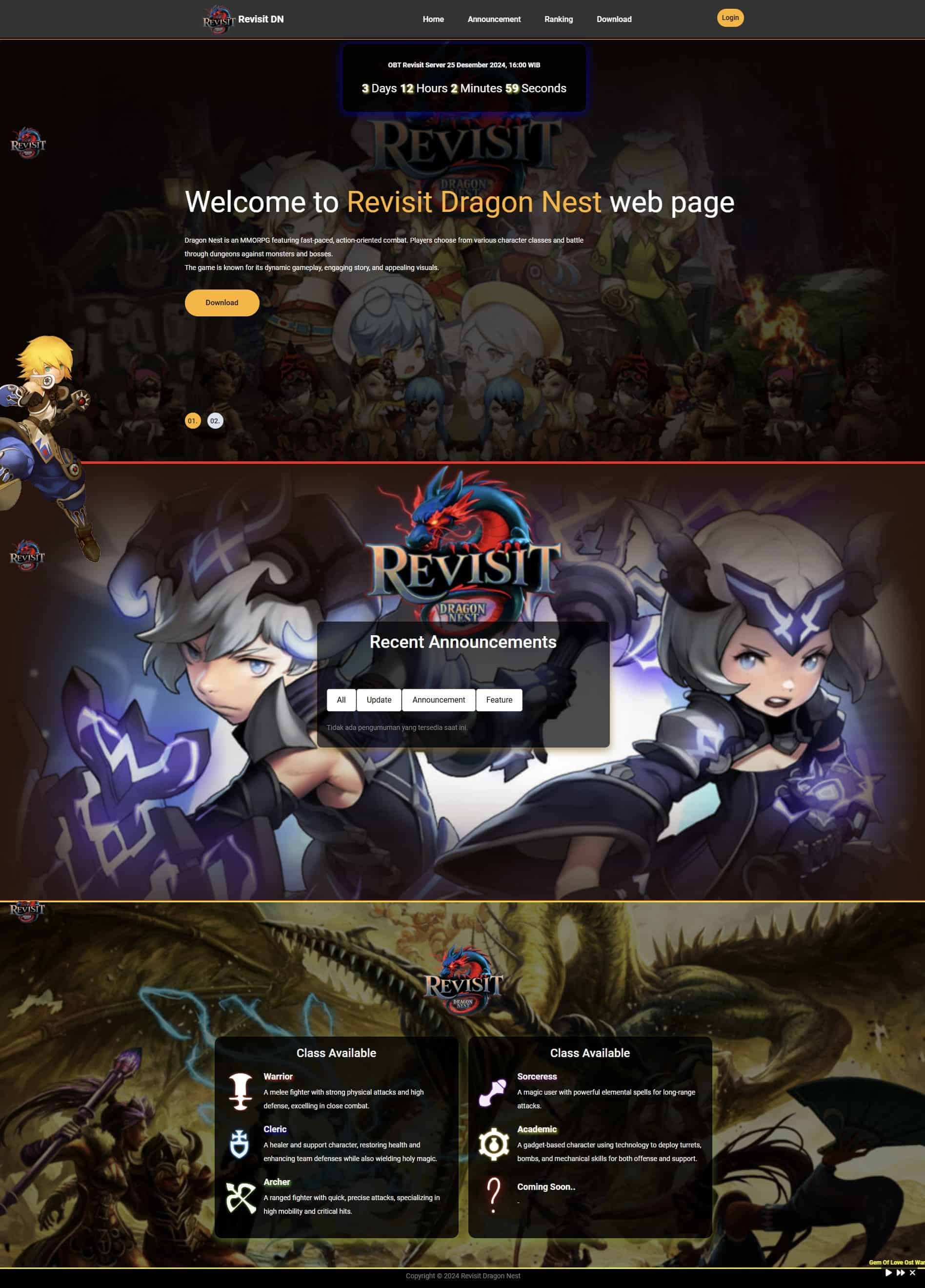 Revisit Dragon Nest Private Server