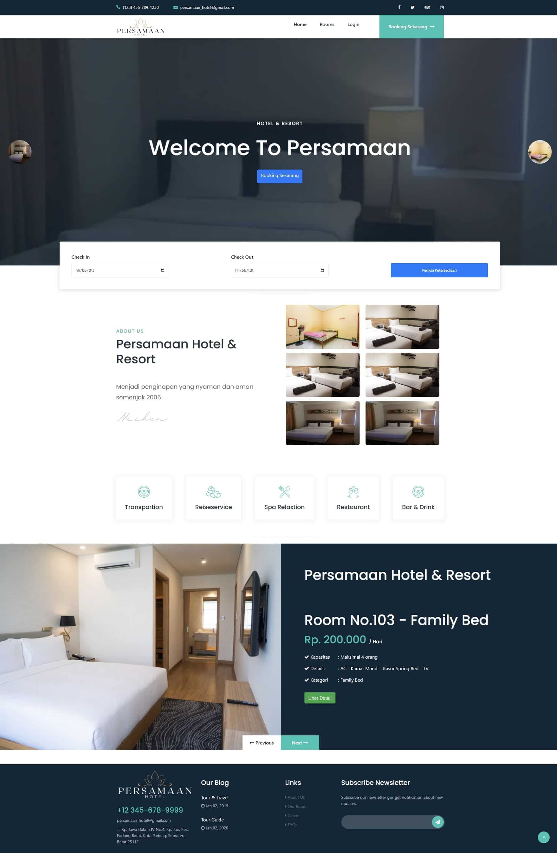 Persamaan Hotel & Resort